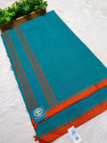 Authentic Begumpuri Handwoven Pure Cotton Saree with Traditional Border | Soft Lightweight Bengal Handloom