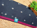 Pure Mulmul Cotton Saree with Seuli Embroidery | Bengal Handcrafted Soft Cotton Saree