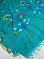 Mulmul Cotton Jamdani Saree – Handwoven Elegance with Traditional Craftsmanship
