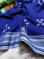 Pure Cotton Jamdani Saree with blouse piece