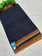 Bengal Handwoven Dhaniyakhali Cotton Saree with Customised Narayanpet Border