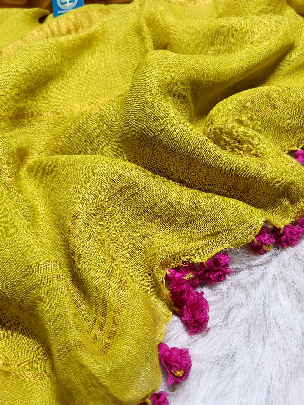 Linen Saree with Blouse Piece