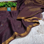 Premium Jaishree Linen Jamdani Saree With BP