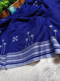 Pure Cotton Jamdani Saree with blouse piece
