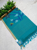 Mulmul Cotton Jamdani Saree – Handwoven Elegance with Traditional Craftsmanship