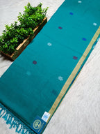 Mulmul Cotton Jamdani Saree – Handwoven Elegance with Traditional Craftsmanship