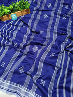 Pure Cotton Jamdani Saree with blouse piece