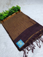 Premium Jaishree Linen Jamdani Saree With BP
