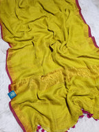 Linen Saree with Blouse Piece
