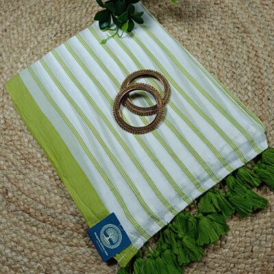 Bengal Handloom Mull Cotton Saree